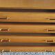 Modernist chest of drawers with 4 drawers in wood - 1950s/60s