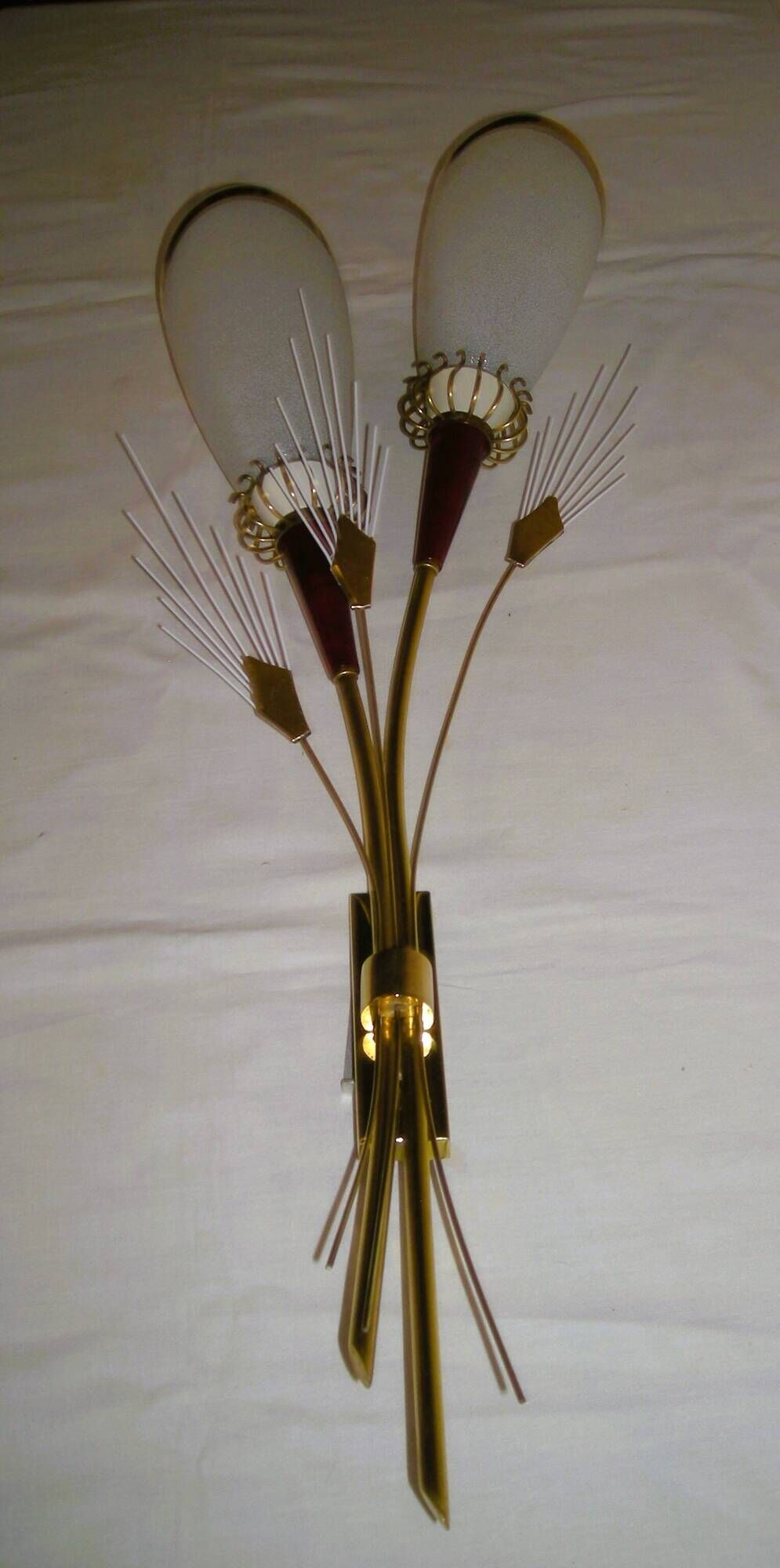 Double wheat ear applique from Lunel from the 1950s.