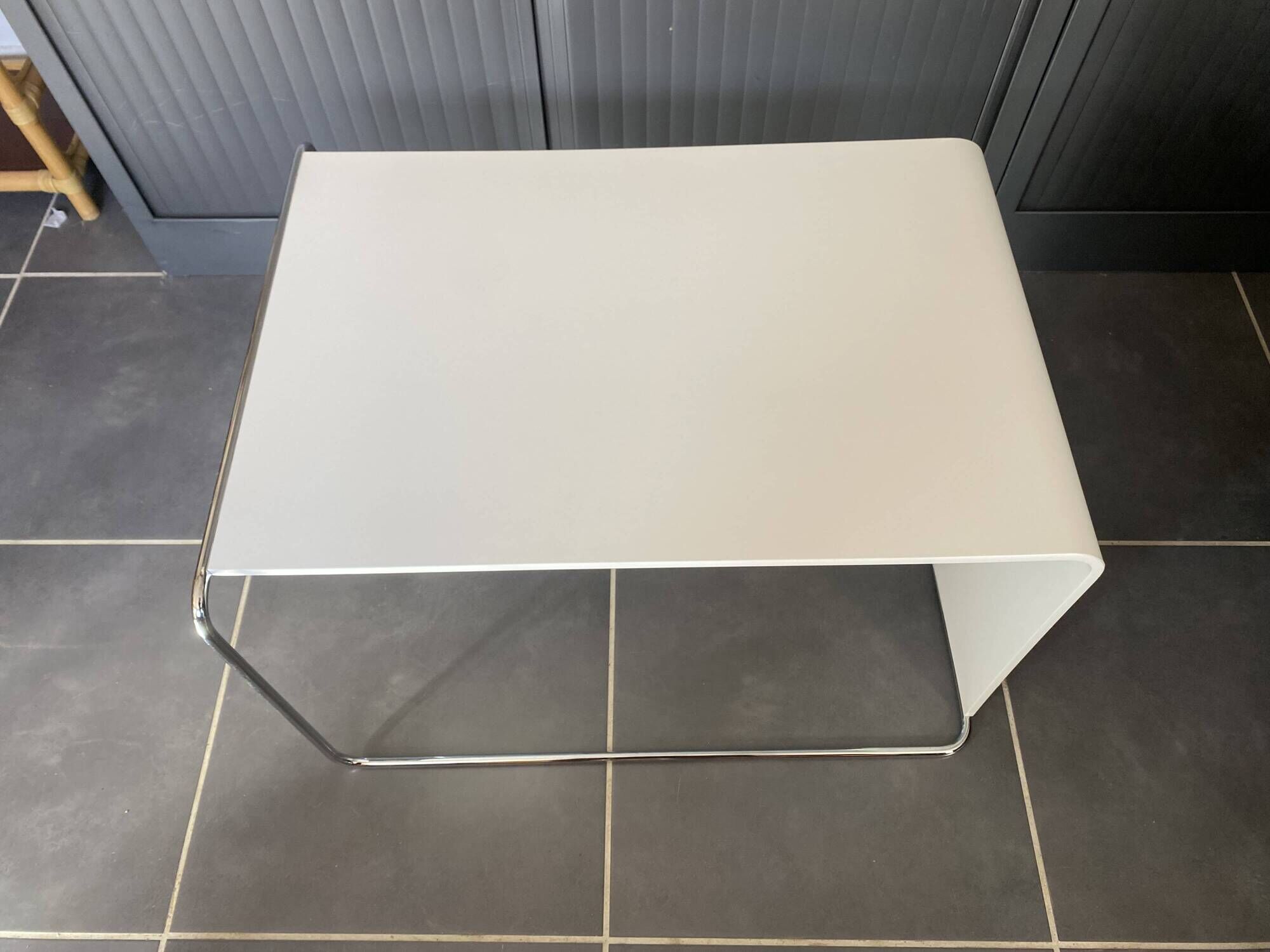 White multifunctional design coffee table