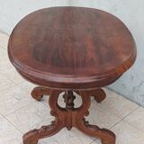 Napoleon III walnut gueridon table