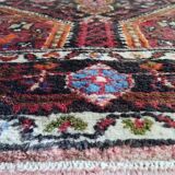 Handmade Persian Tuyserkan rug 218x124cm