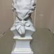 Bust Mozart biscuit porcelain from Limoges