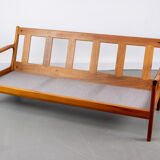 Vintage Teak 3 Seater Sofa by Juul Kristensen, 1960