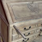 Decapé desk in baroque oak