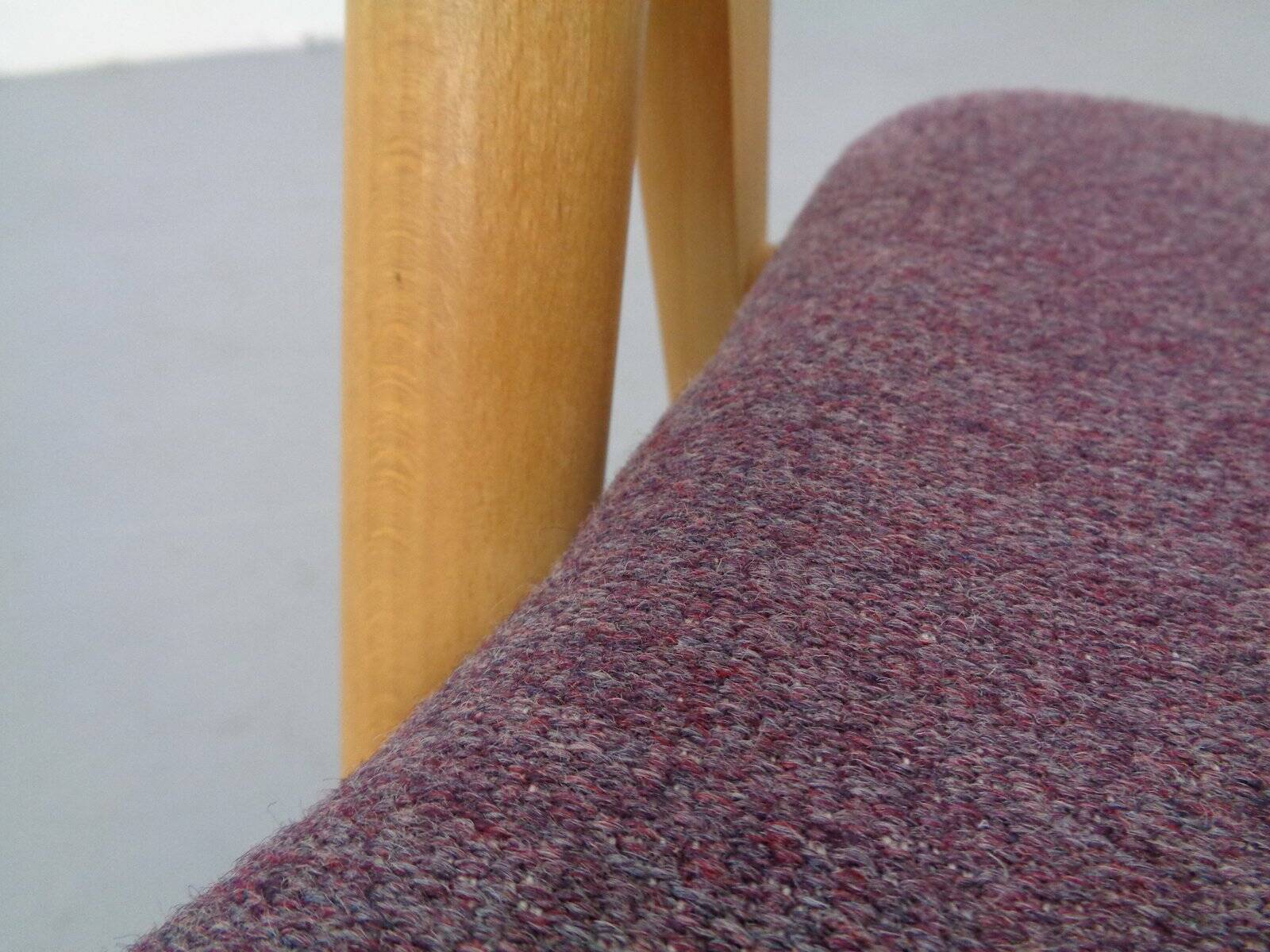 CH 29 Sawbuck Chairs in Oak and Wool by Hans J. Wegner for Carl Hansen & Son, 1950s, Set of 2