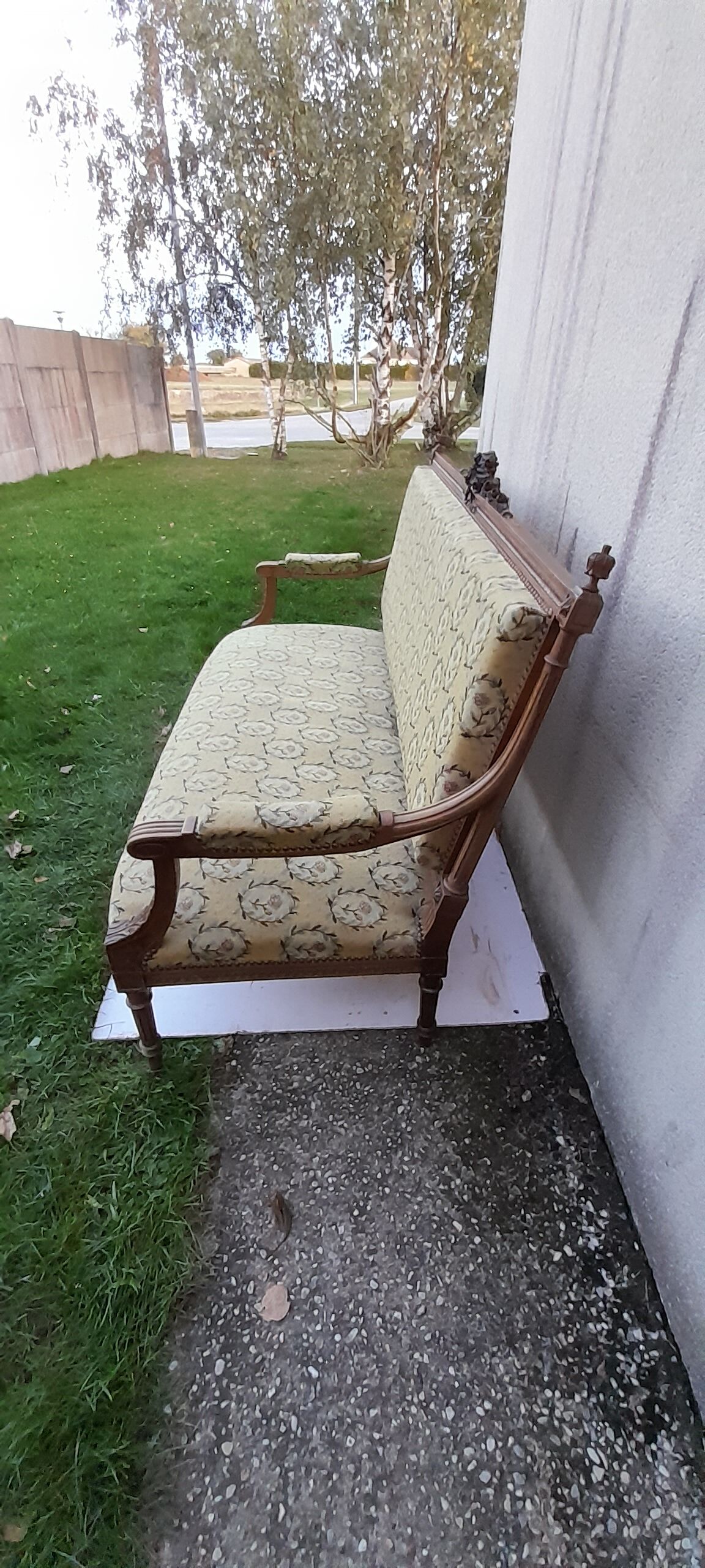 Louis XVI style bench