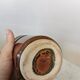 Mid-Century Modern Ceramic Vase: Glossy Brown West German Style, 6.3" Tall