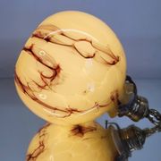 Art Deco lamp in opaline glaze Verreries de Scailmont Henri Heemskerk Belgium