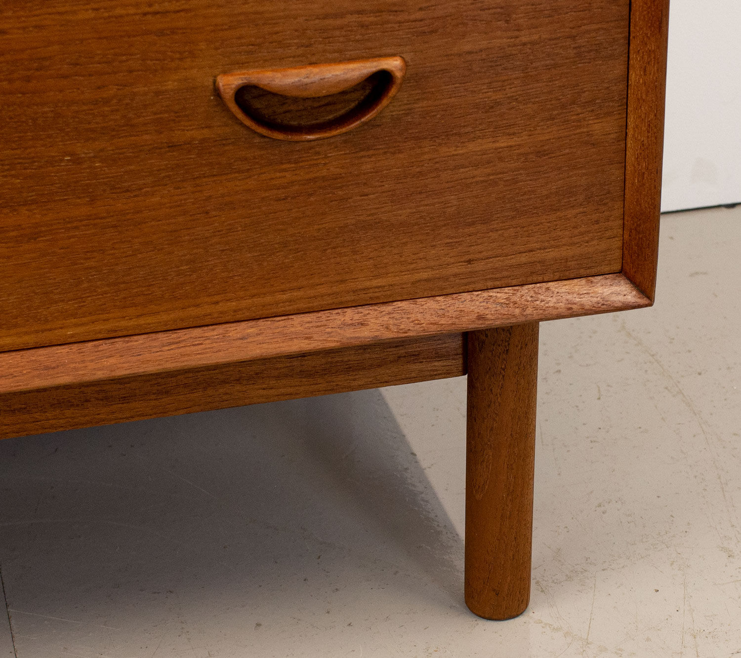 Danish teak vanity chest by Peter Hvidt and Orla Mølgaard-Nielsen for Soborg, 1950s