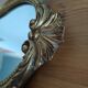 Old golden mirror beautiful patina