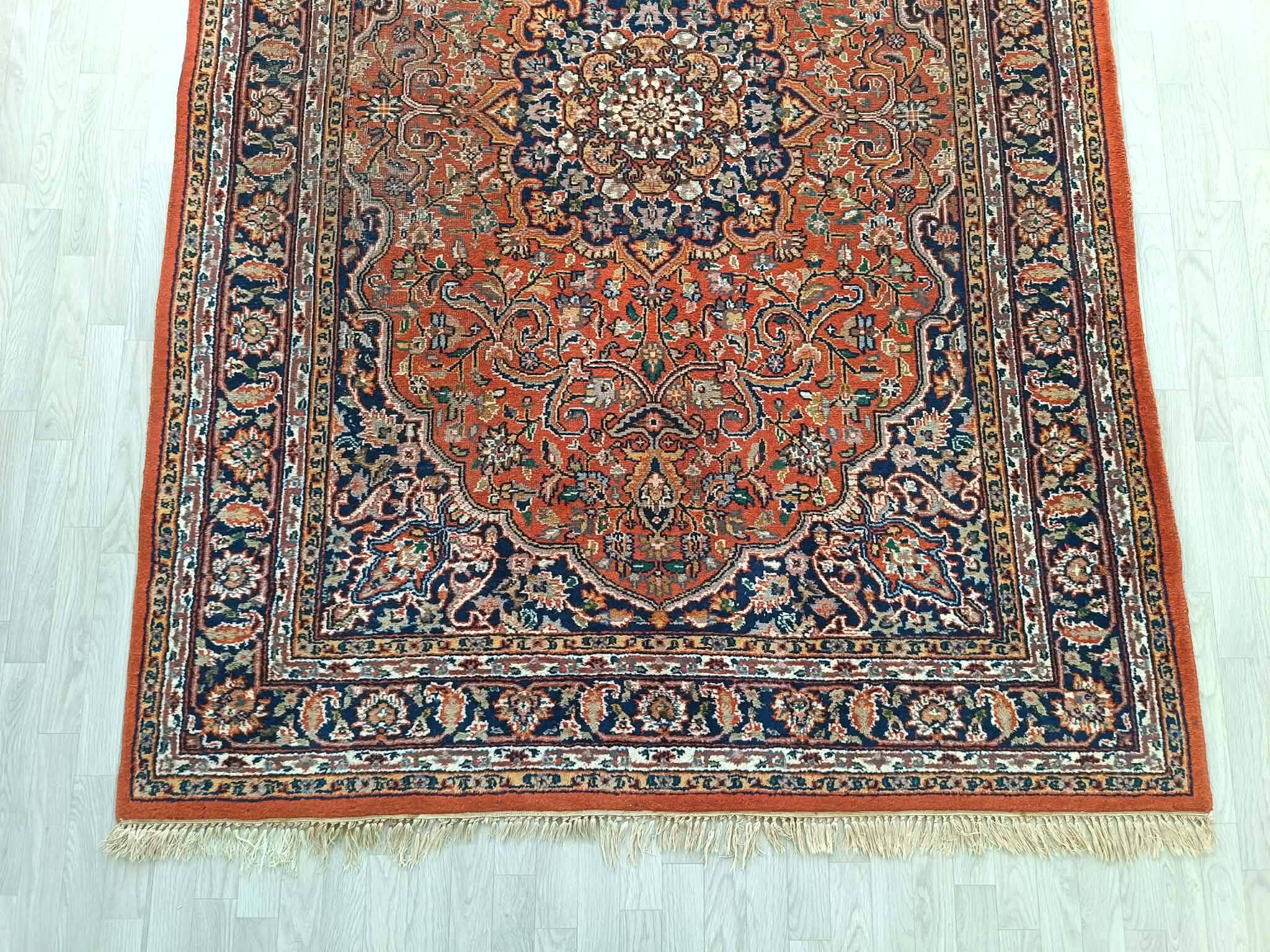 Handmade Indo-Tabriz carpet