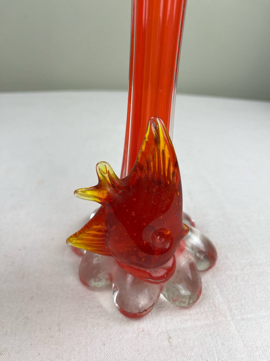 Murano fish soliflore
