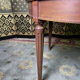 Round dining table Louis XVI style + 4 extensions