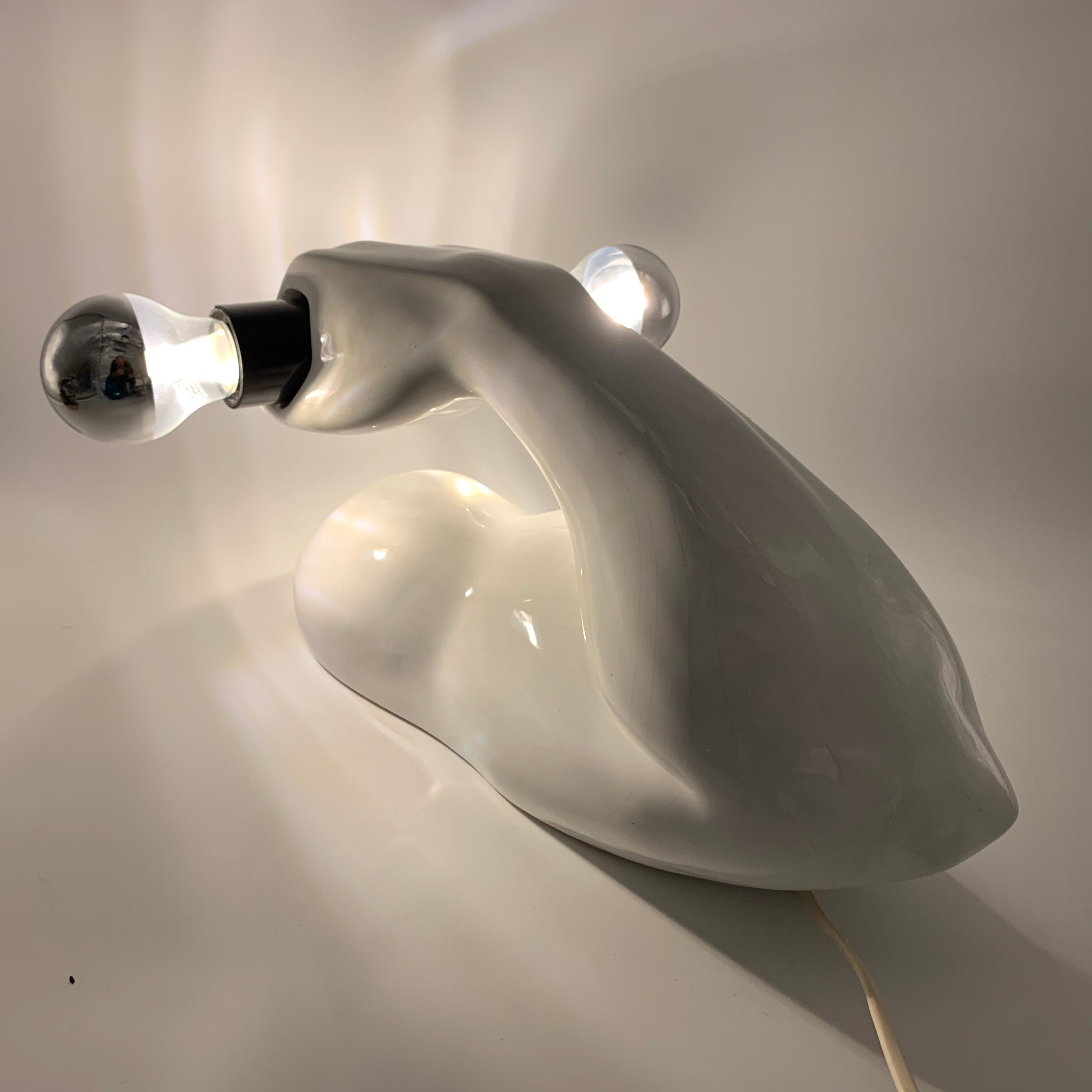 Wall light Ceramic Bras design 1980