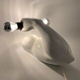 Wall light Ceramic Bras design 1980