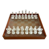 Glass Chessboard with Box