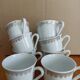 Lot de 8 tasses à café Phillipe Deshouilieres