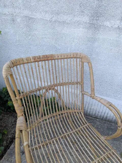 Omar rattan armchair