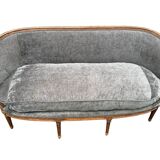 Louis XVI period sofa in basket