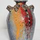 Vase céramique d'art Claudio Pulli Italie 1970
