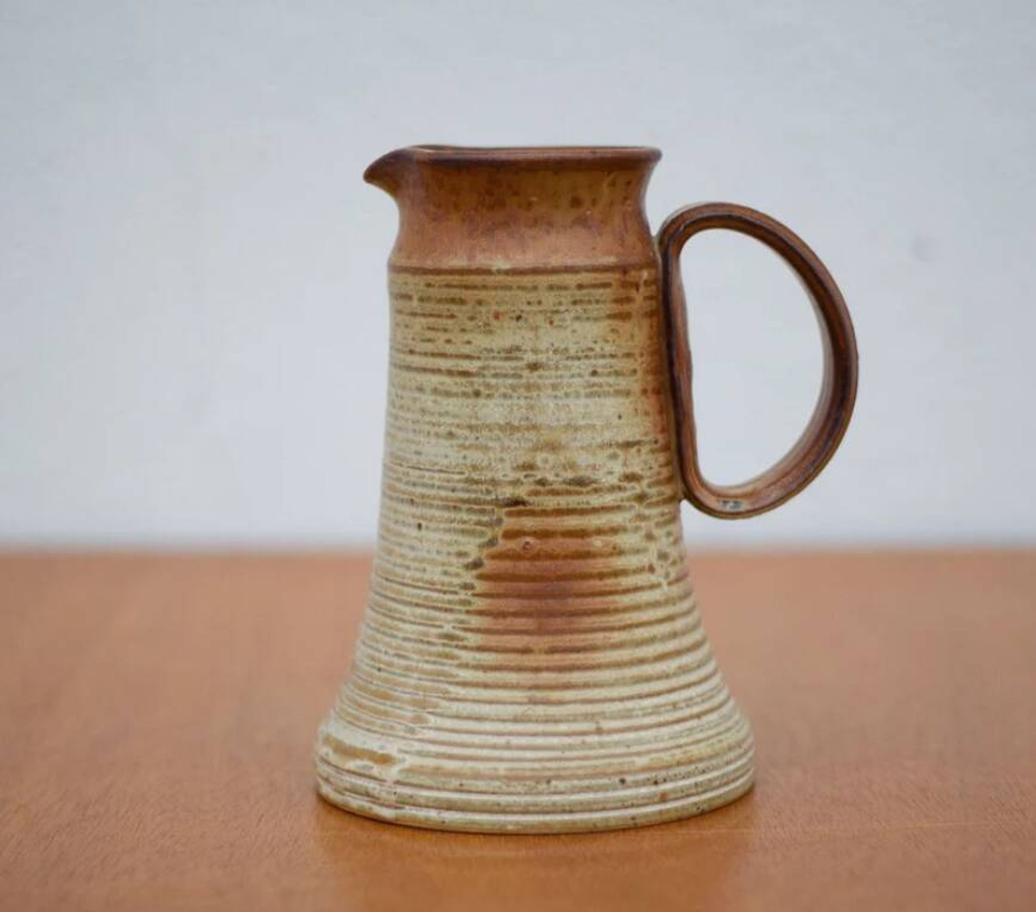 Vintage pitcher, vintage stoneware pitcher, carafe, jug, kitchen, collection, decoration