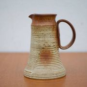 Vintage pitcher, vintage stoneware pitcher, carafe, jug, kitchen, collection, decoration