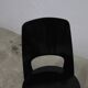 Pair of Baumann Montdor model chairs restored black 1980