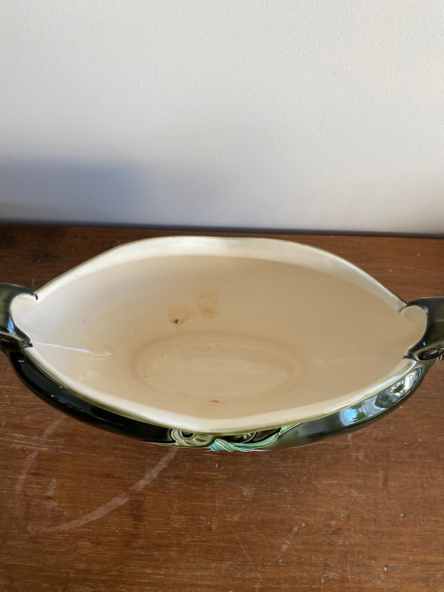 Antique ceramic planter
