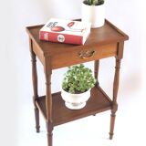 Wooden bedside cabinet