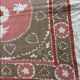 Vintage hand-embroidered tablecloth 133x134 cm