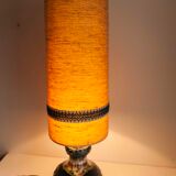 70's beige blue floor lamp