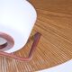 Rope and teak teak hanging lamp teuchde leuchten