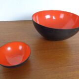 Red Krenit Bowls by Herbert Krenchel Torben Ørskov, Set of 2, 1960s