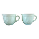2 Arcopal coffee cups
