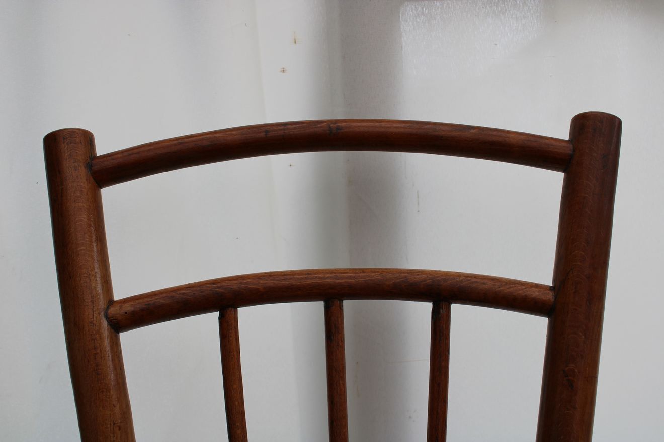 Embossed bistro chair