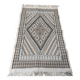 Hand-woven margoum rug in natural wool