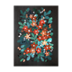 Peinture A4 Fleurs sanguines