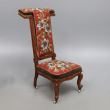 Chaise de la période victorienne , Prie Dieu