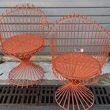 Paire de fauteuils MATÉGOT