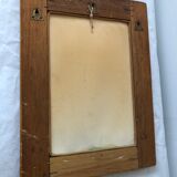 Mirror rattan rectangular 70 40x31cm