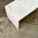 Italian marble Palissandro coffee table or side table