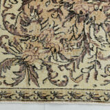 6x10 brown & beige classic antique rug, 192x299cm
