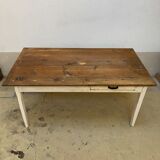 Patinated farmhouse table
