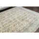 1970s Vintage Persian Handmade Wool Cotton Brown Area Rug 291x370