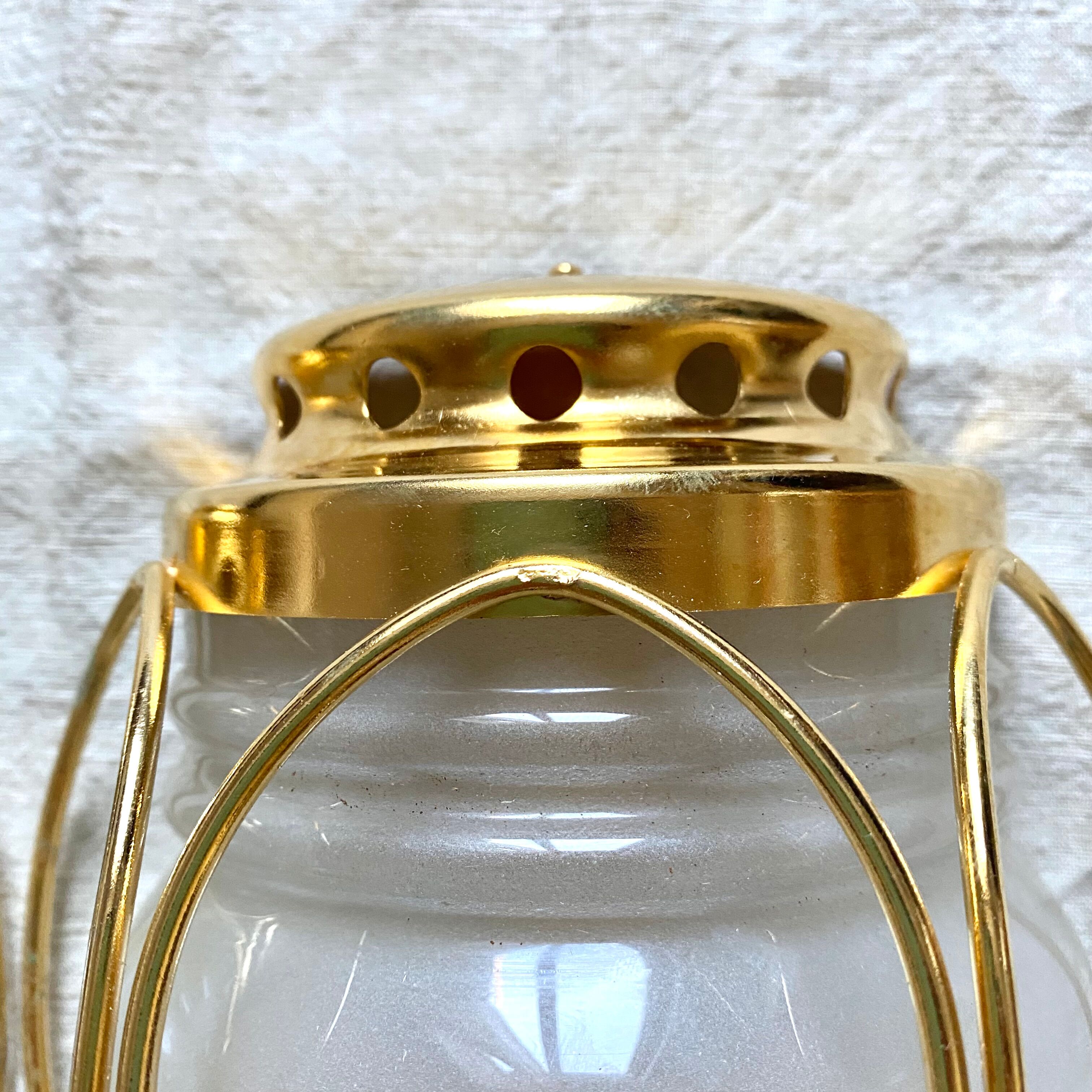 Vintage marine wall lamps