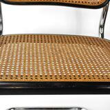 Pair of black armchairs