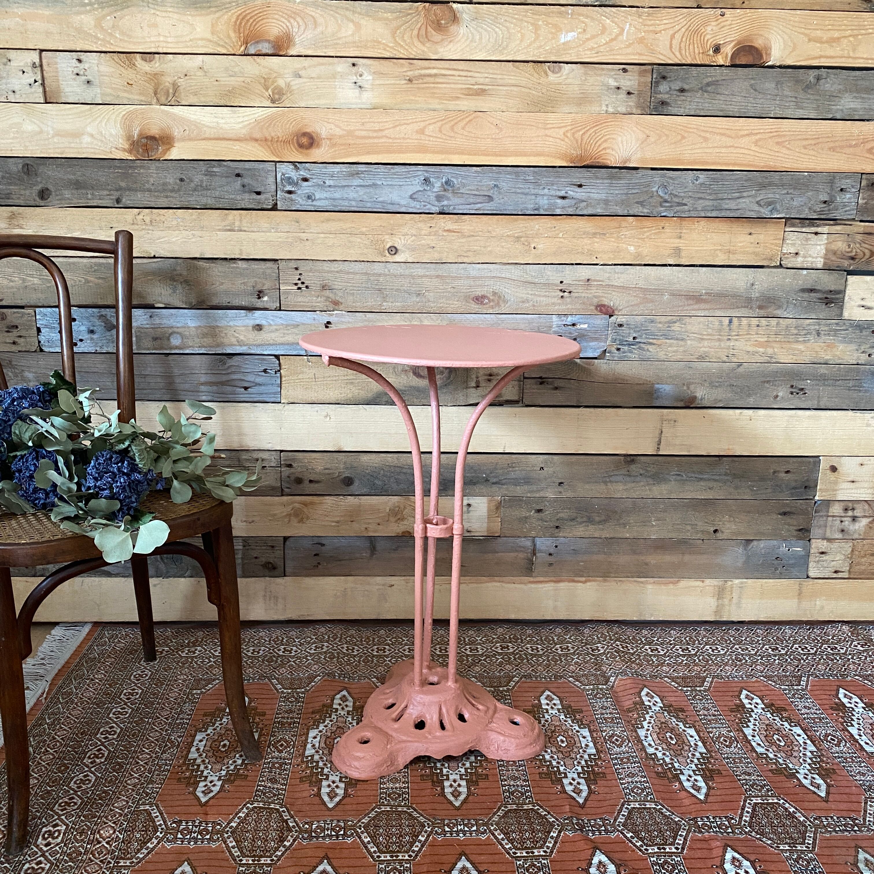 Cast iron outdoor table