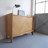 1950s sideboard with sliding doors