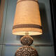 Brutalist ceramic lamp