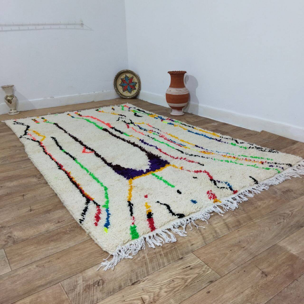 Handmade Moroccan Berber Rug 250 X 154 CM